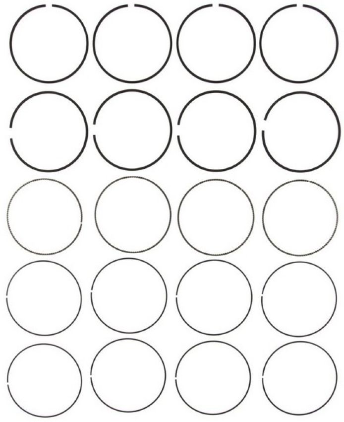 MAHLE 42308CP.040 Engine Piston Ring Set