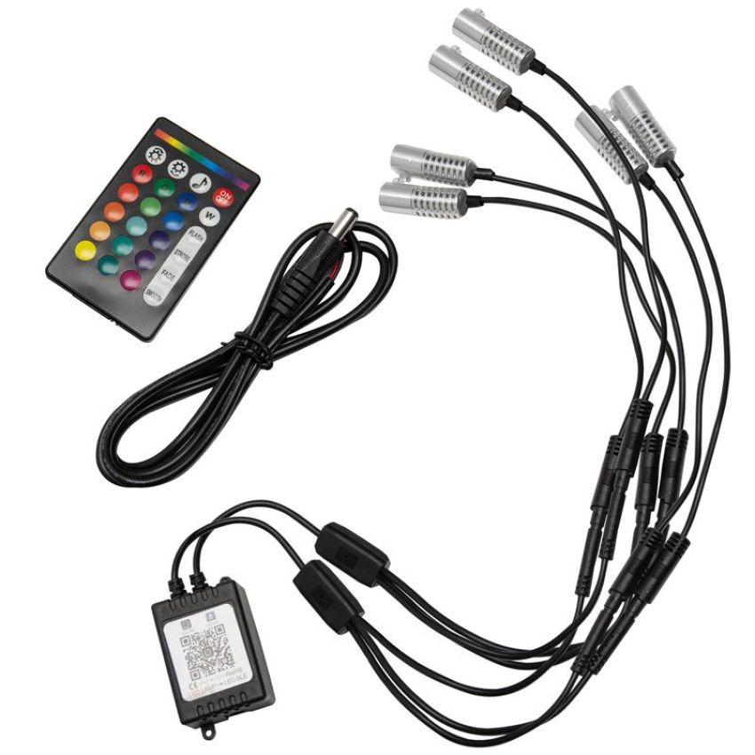 Oracle Lighting 4231-333-6 ColorSHIFT(tm) Fiber Optic Dash Kit, 6-PCS