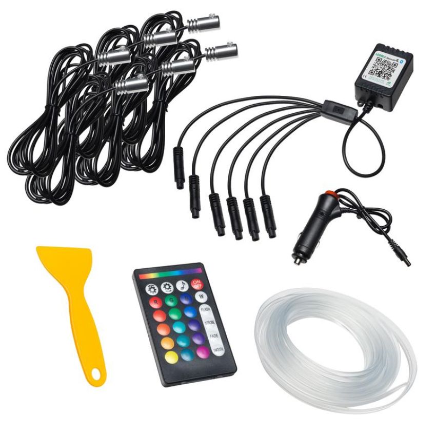 Oracle Lighting 4233-333-6 ORACLE Lighting Fiber Optic LED Interior Kit - ColorSHIFT (6PCS)