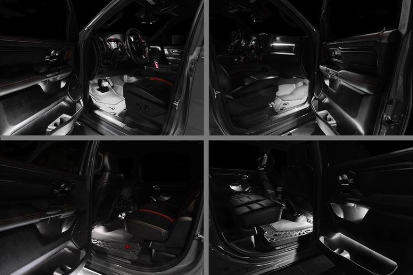 Oracle Lighting 4235-333 2019-2024 RAM Complete Interior Ambient Lighting ColorSHIFT RGB Conversion Kit