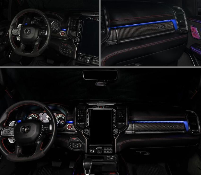 Oracle Lighting 4235-333 2019-2024 RAM Complete Interior Ambient Lighting ColorSHIFT RGB Conversion Kit