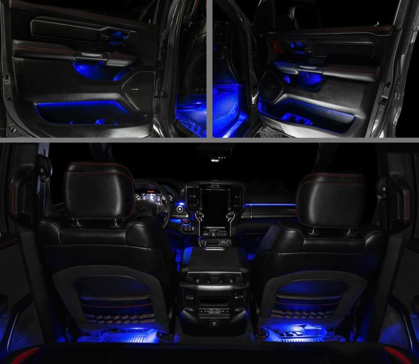 Oracle Lighting 4235-333 2019-2024 RAM Complete Interior Ambient Lighting ColorSHIFT RGB Conversion Kit
