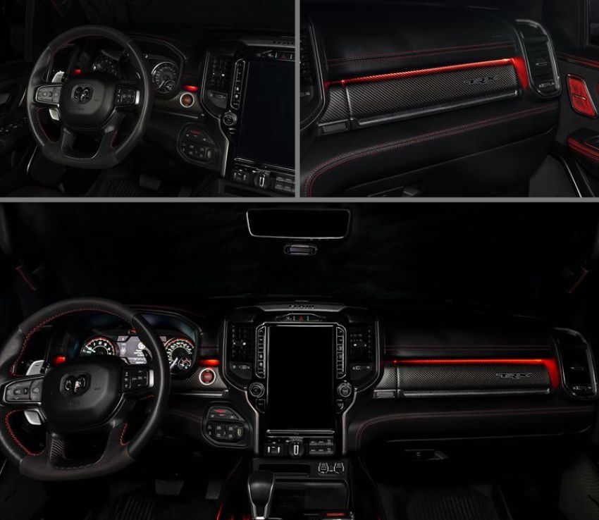 Oracle Lighting 4235-333 2019-2024 RAM Complete Interior Ambient Lighting ColorSHIFT RGB Conversion Kit