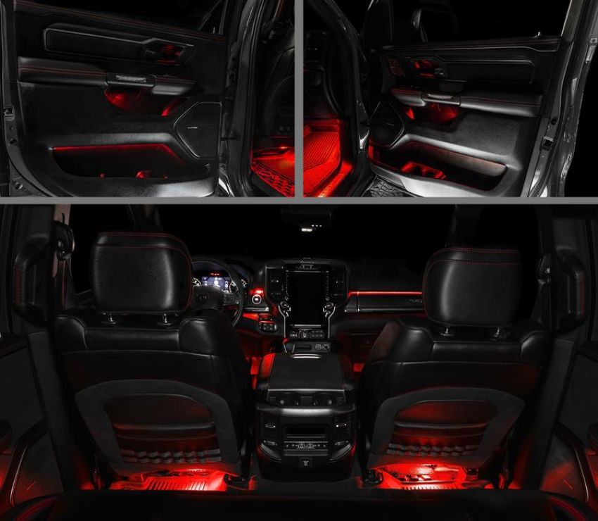 Oracle Lighting 4235-333 2019-2024 RAM Complete Interior Ambient Lighting ColorSHIFT RGB Conversion Kit
