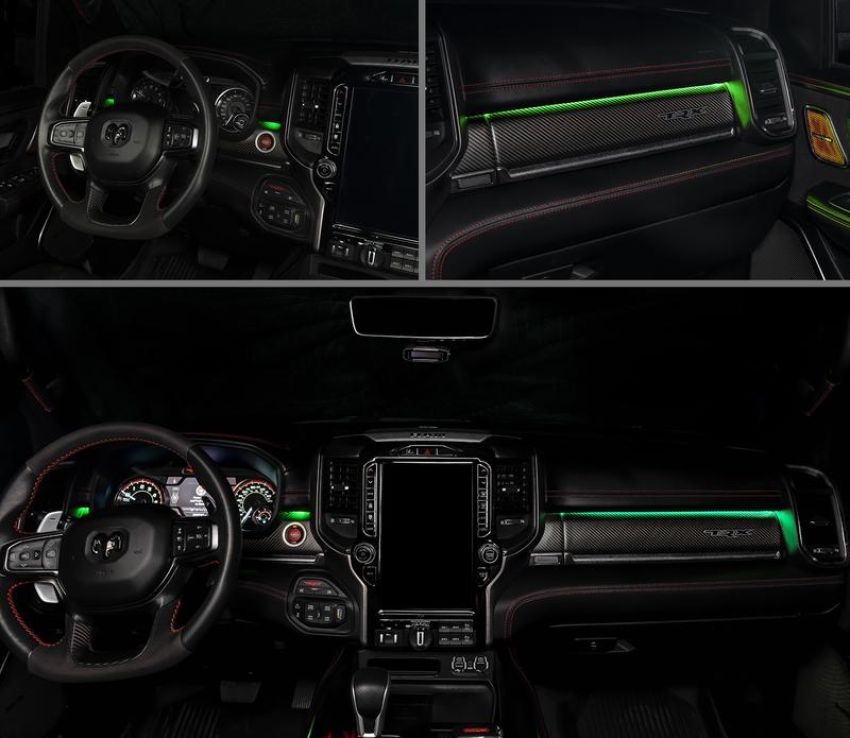 Oracle Lighting 4235-333 2019-2024 RAM Complete Interior Ambient Lighting ColorSHIFT RGB Conversion Kit