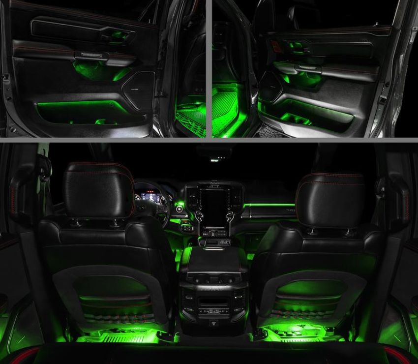 Oracle Lighting 4235-333 2019-2024 RAM Complete Interior Ambient Lighting ColorSHIFT RGB Conversion Kit