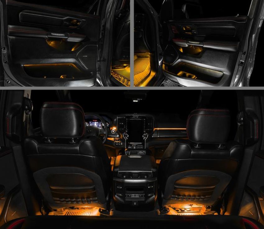 Oracle Lighting 4235-333 2019-2024 RAM Complete Interior Ambient Lighting ColorSHIFT RGB Conversion Kit