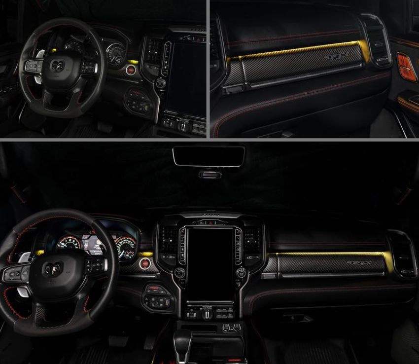 Oracle Lighting 4235-333 2019-2024 RAM Complete Interior Ambient Lighting ColorSHIFT RGB Conversion Kit
