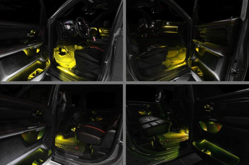 Oracle Lighting 4235-333 2019-2024 RAM Complete Interior Ambient Lighting ColorSHIFT RGB Conversion Kit