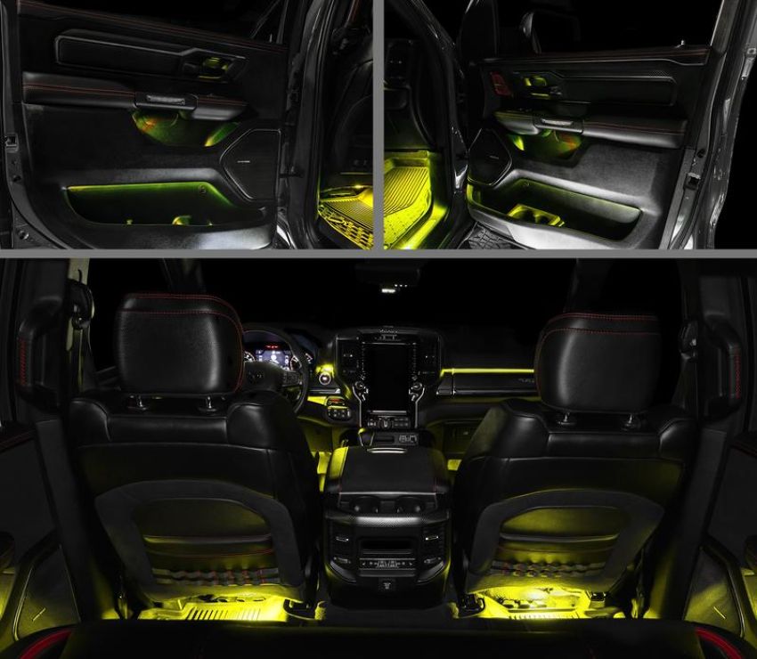 Oracle Lighting 4235-333 2019-2024 RAM Complete Interior Ambient Lighting ColorSHIFT RGB Conversion Kit