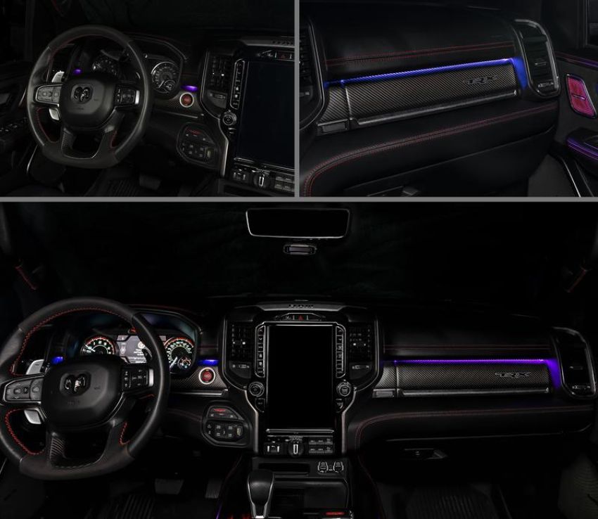 Oracle Lighting 4235-333 2019-2024 RAM Complete Interior Ambient Lighting ColorSHIFT RGB Conversion Kit