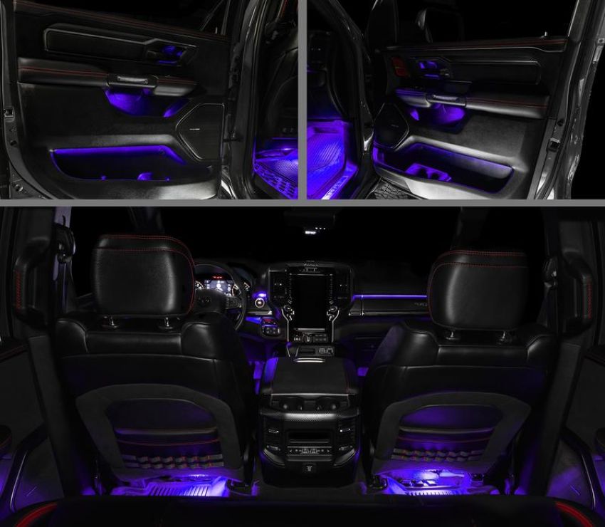 Oracle Lighting 4235-333 2019-2024 RAM Complete Interior Ambient Lighting ColorSHIFT RGB Conversion Kit