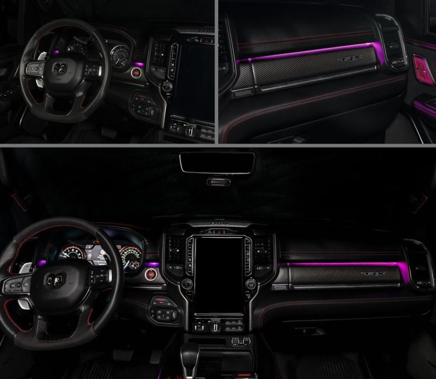 Oracle Lighting 4235-333 2019-2024 RAM Complete Interior Ambient Lighting ColorSHIFT RGB Conversion Kit