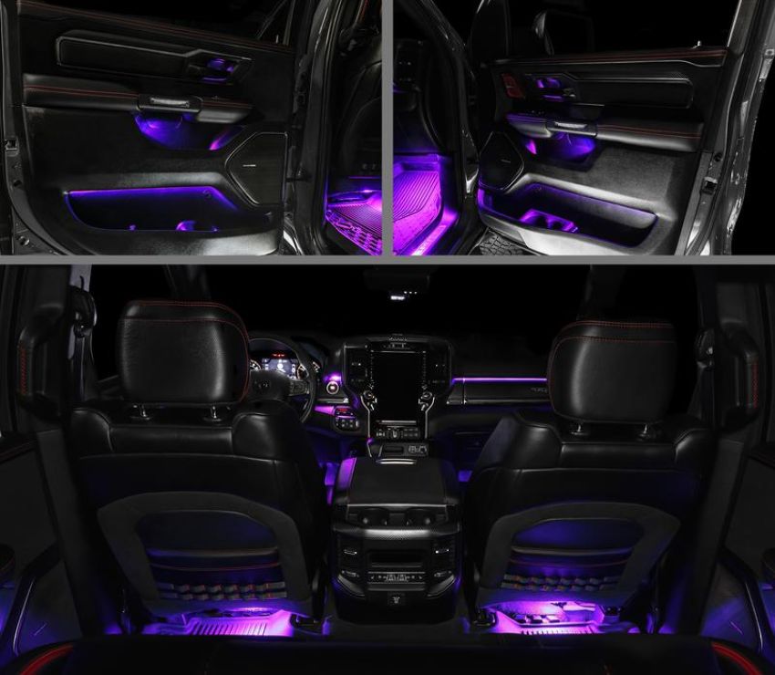 Oracle Lighting 4235-333 2019-2024 RAM Complete Interior Ambient Lighting ColorSHIFT RGB Conversion Kit