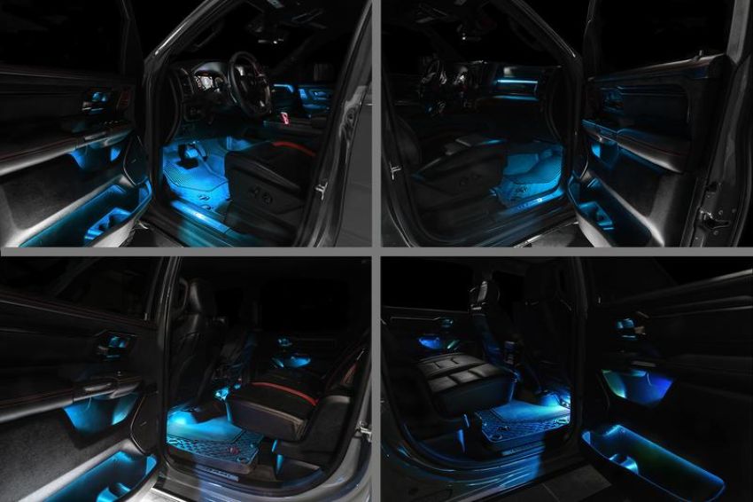 Oracle Lighting 4235-333 2019-2024 RAM Complete Interior Ambient Lighting ColorSHIFT RGB Conversion Kit