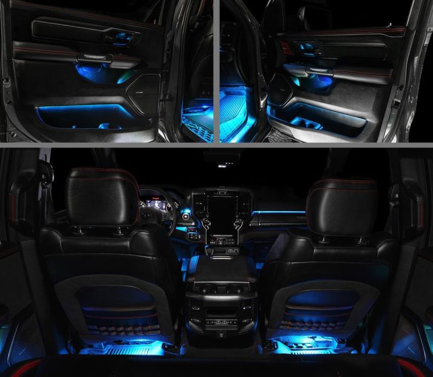 Oracle Lighting 4235-333 2019-2024 RAM Complete Interior Ambient Lighting ColorSHIFT RGB Conversion Kit