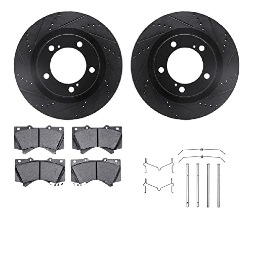 Dynamic Friction 8412-76019 Rotor Kit