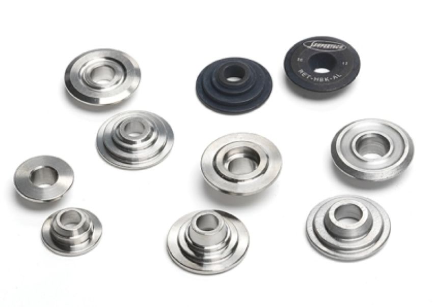 Supertech RET-FCO-BE-32 Titanium Retainer Ford Coyote Beehive Spring (use w/ Keeper KPR-6T-ST) - Set of 32