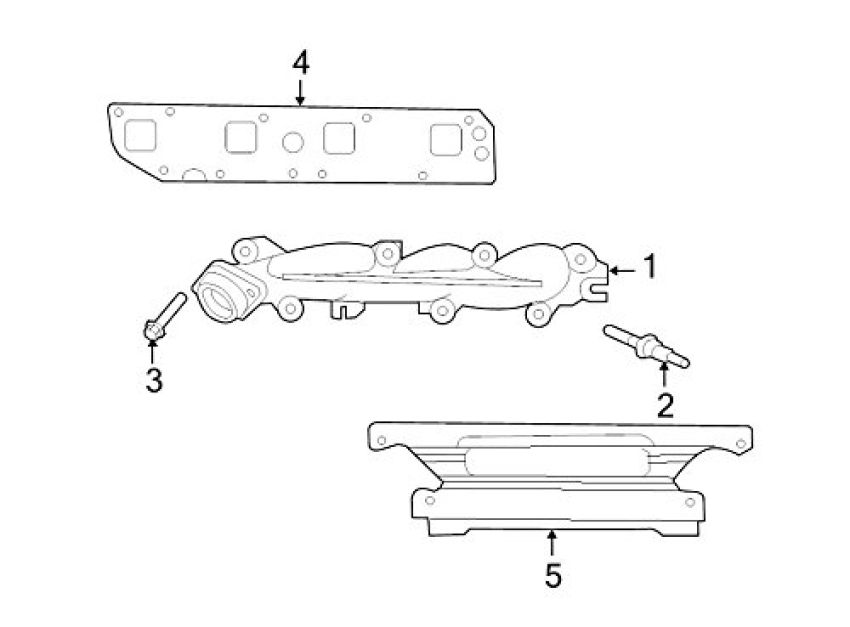 Mopar 6508218AA Exhaust Manifold Studs