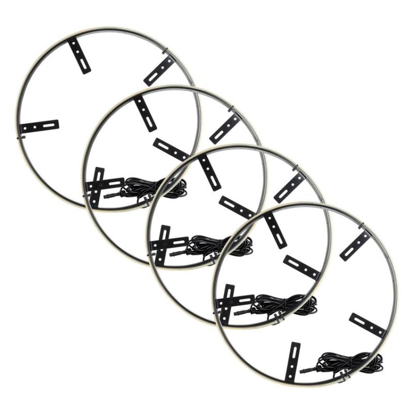 Oracle Lighting 4238-051 ORACLE Lighting LED Illuminated Wheel Rings - 16.5