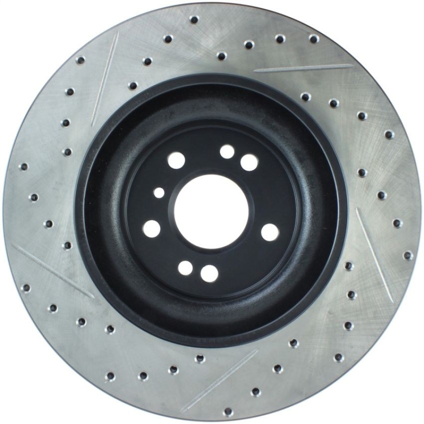 Stoptech 127.35091L Slotted & Drilled Sport Brake Rotor