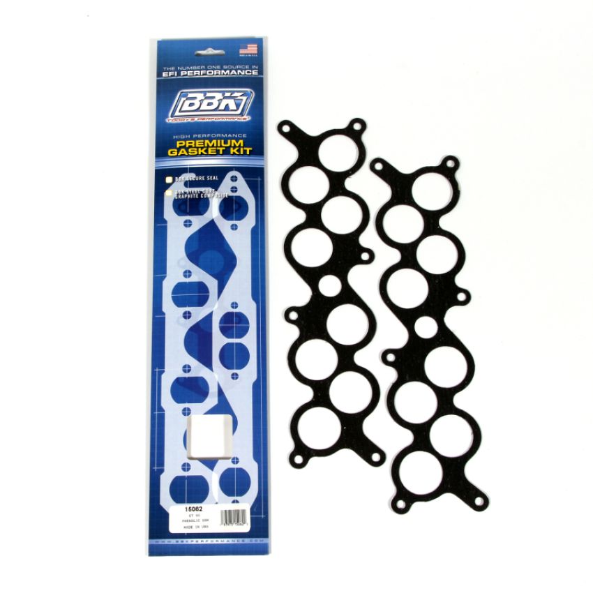 BBK Performance Parts 15062 1986-93 FORD GT-40/COBRA INTAKE MANIFOLD UPPER LOWER GASKET KIT (Pair)