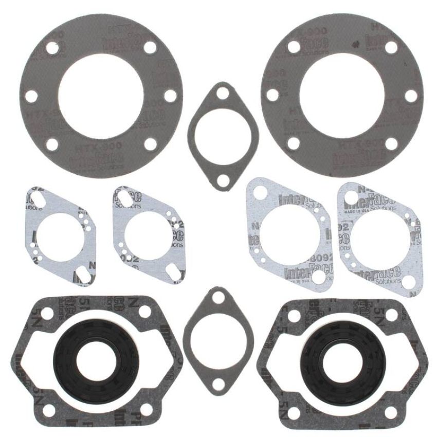 Vertex Pistons 711086A Vertex Gaskets 73-78 Ski-Doo TNT FA 346 Complete Gasket Kit w/ Oil Seals