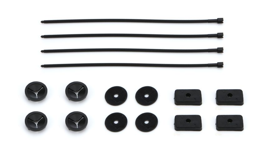 Ti22 PERFORMANCE TIP5186 Radiator Screen Mounting Kit Ste of 4 Black Nylon