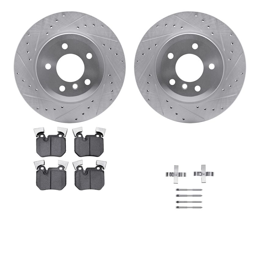 Dynamic Friction 7612-31078 Rotor Kit