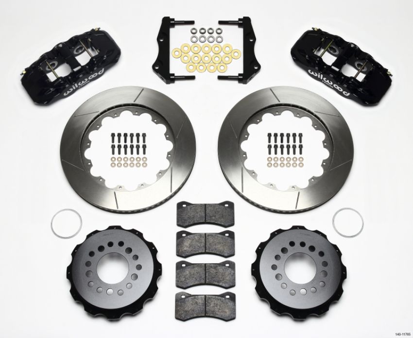 Wilwood 140-11765 AERO4 Rear Kit 14.25in 2006-10 Magnum/Challngr/Chrgr/300C
