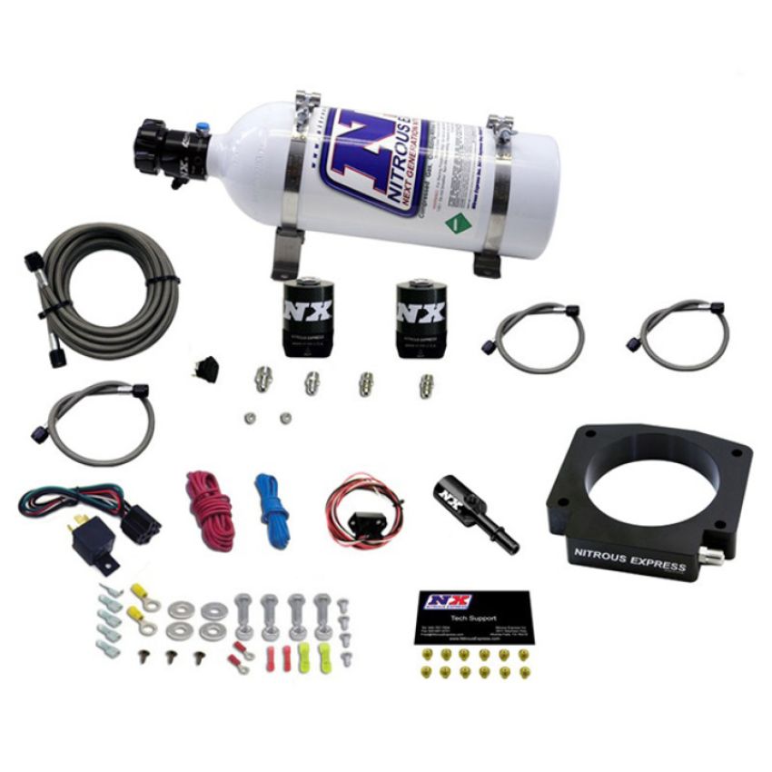 Nitrous Express 20953-05 NITROUS PLATE SYSTEM- GT350 5.2L - 5LB BOTTLE