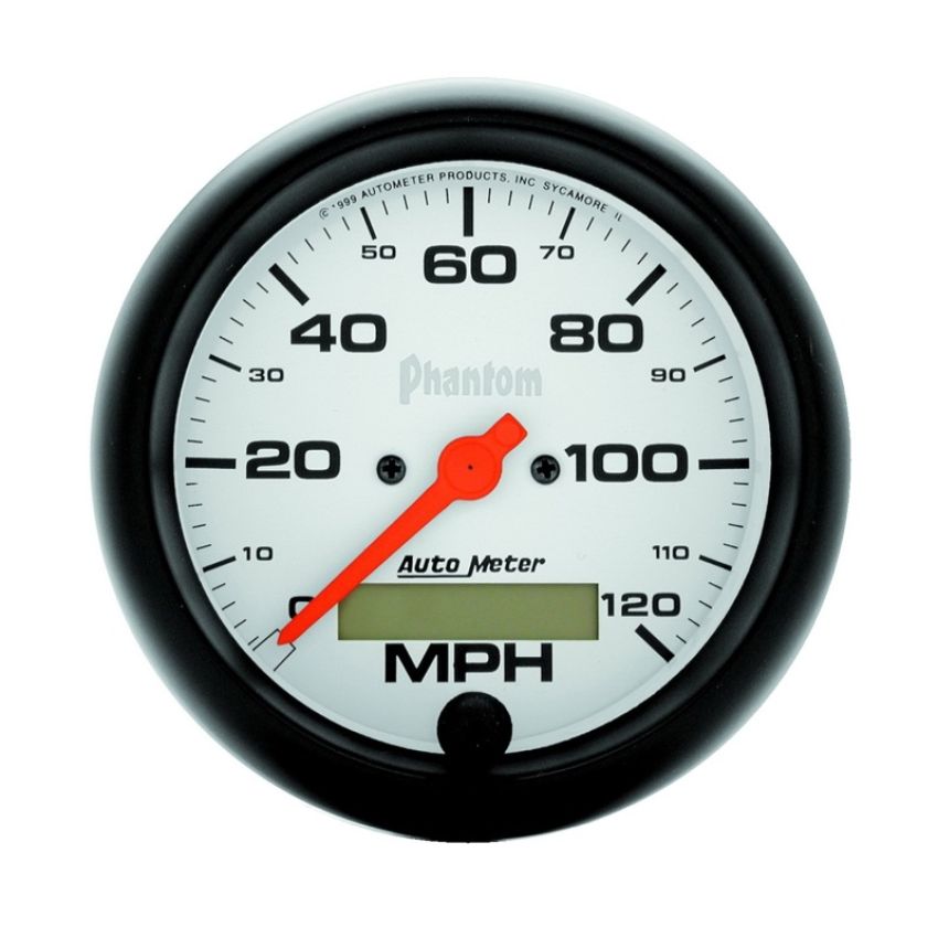 AUTOMETER ATM5887 3-3/8in Phantom Speedo 120mph