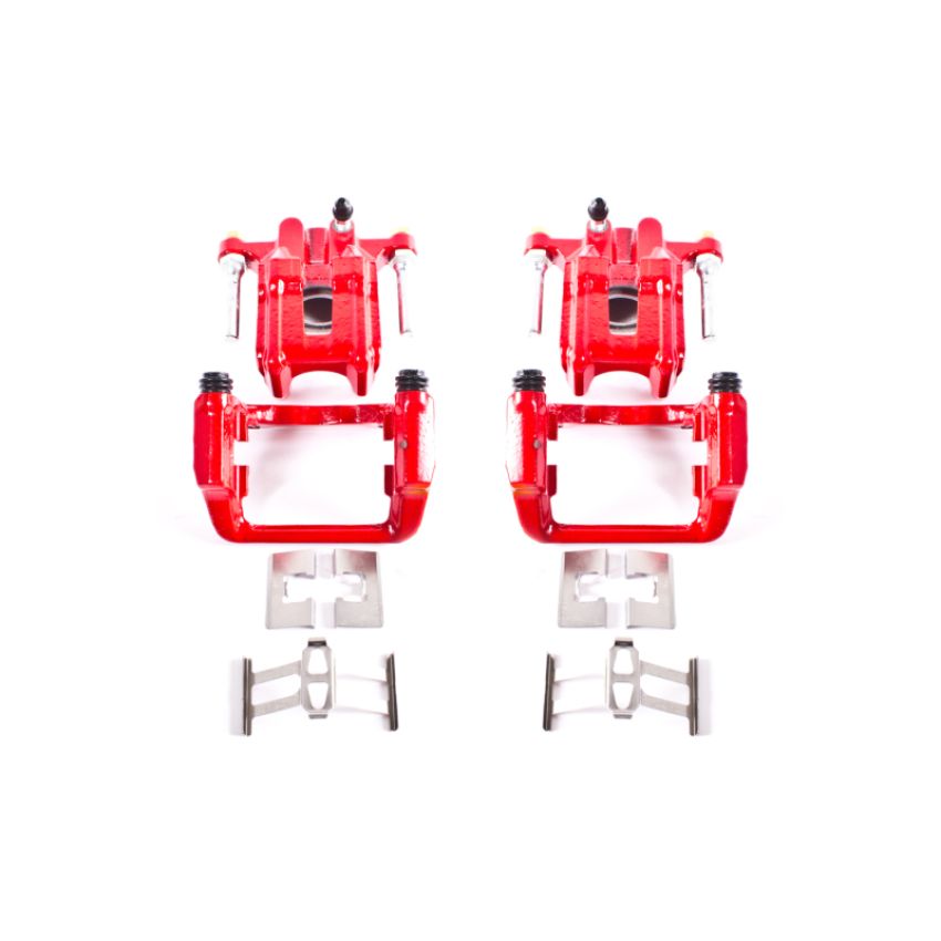 PowerStop S2588 Red Powder Coated Calipers
