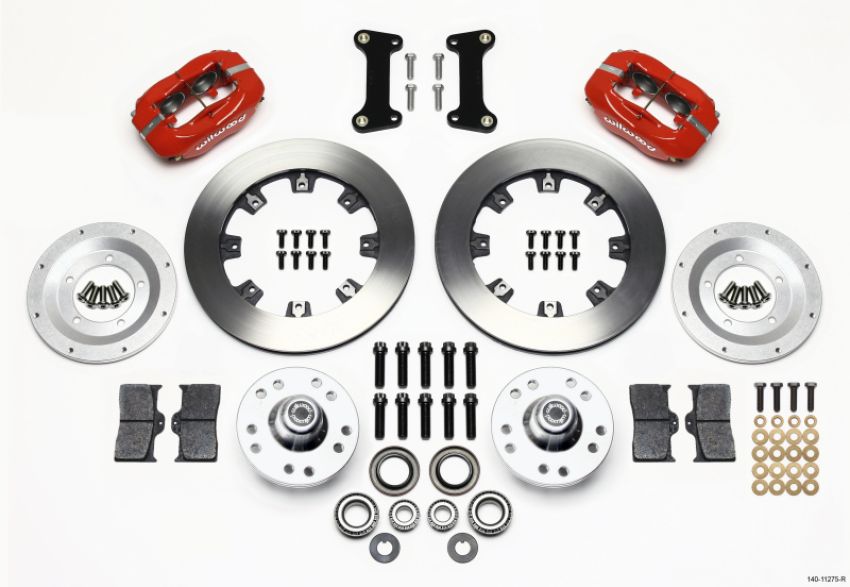 Wilwood 140-11275-R Forged Dynalite Front Kit 12.19in Red 82-92 Camaro//Firebird