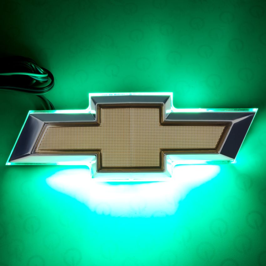 Oracle Lighting 3011-004 Green Illuminated LED Rear Bowtie Emblem