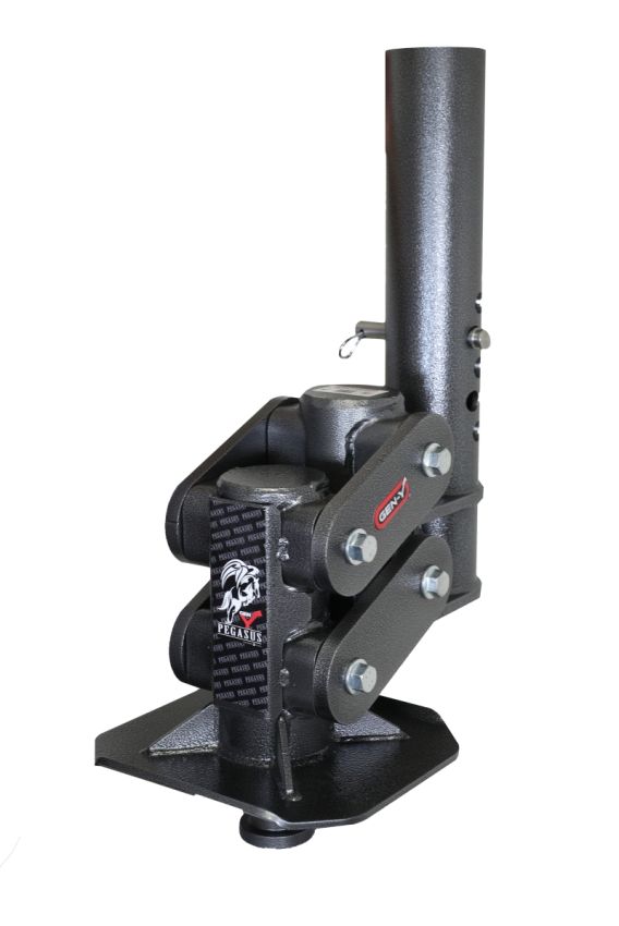 GEN-Y Hitch GH-7008 Gen-Y Spartan Torsion-Flex King Pin Coupler 11in Offset 4in RD Tube 3.5K TW 25K Towing GH 097 Pin