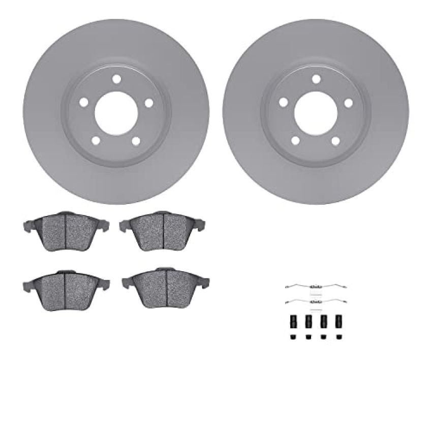 Dynamic Friction 4612-80004 Rotor Kit
