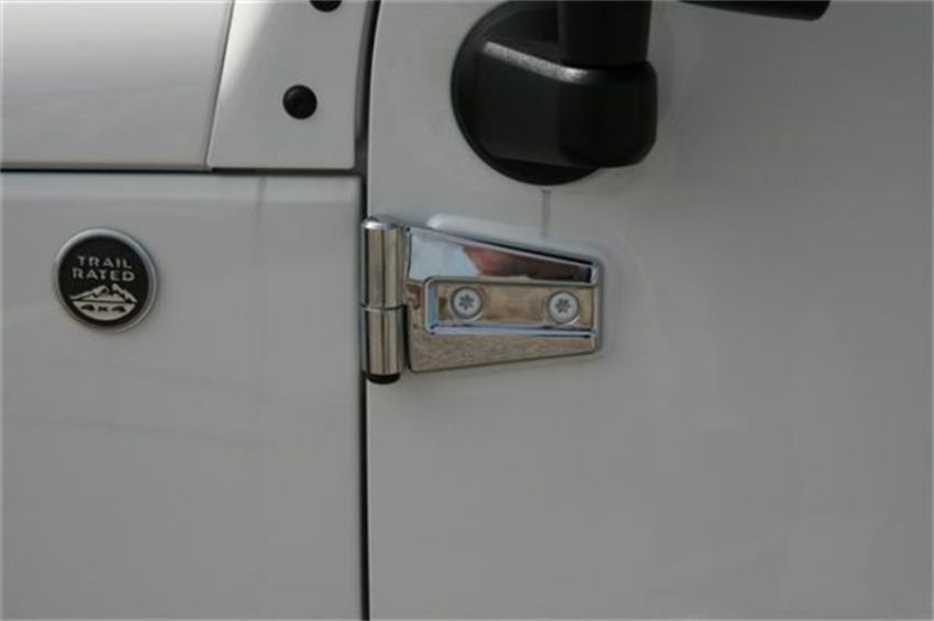 Putco 401271 07-17 Jeep Wrangler - Hinge Covers (Also Fits Sahara Edition)