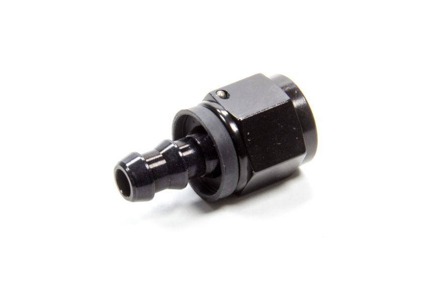 FRAGOLA FRG200107-BL Hose Fitting Push Lock #8 Str. to #6 Hose Black