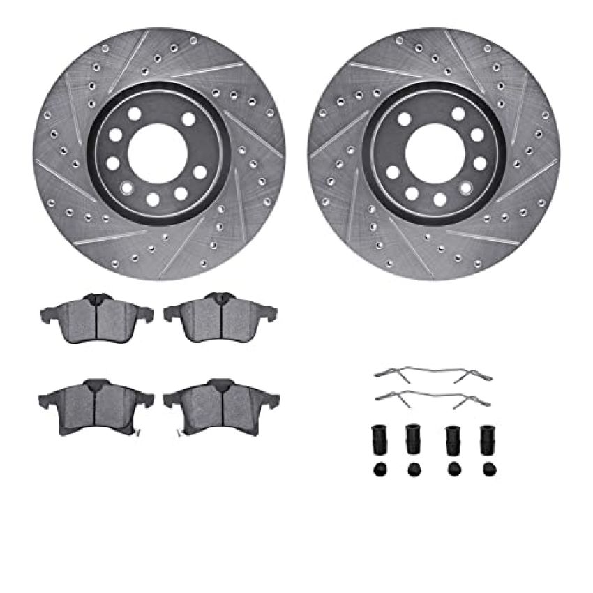 Dynamic Friction 7512-65010 Rotor Kit