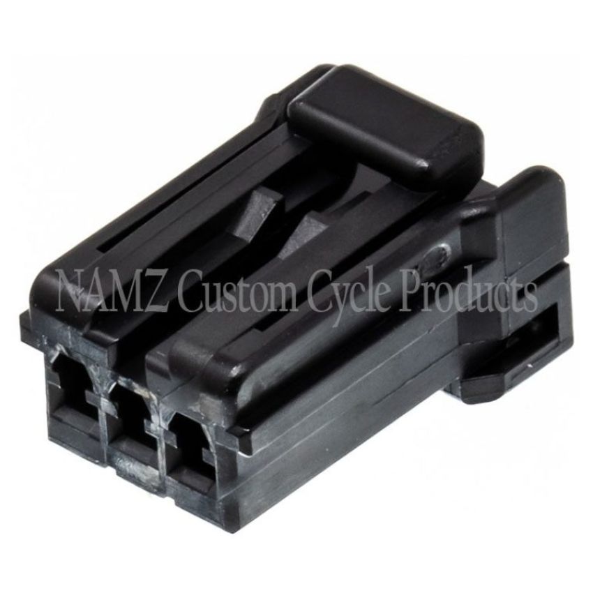 NAMZ NA-174921-2 AMP Multilock 3-Position Female Wire Plug Housing (HD 73153-96BK)