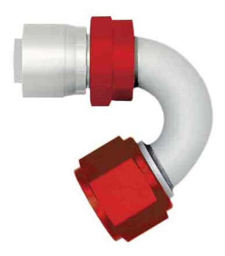 AEROQUIP AERFBM4254 #10 150 Deg Startlite Crimp Fitting