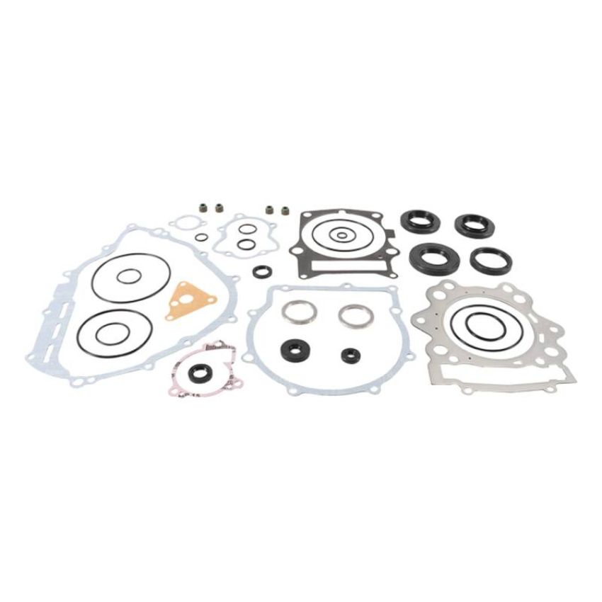 Vertex Pistons 811941 Vertex Gaskets 07-13 Yamaha YFM700 Grizzly Complete Gasket Kit w/ Oil Seals