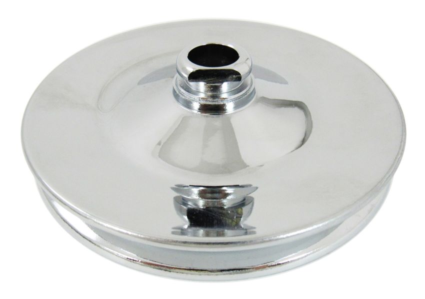 RACING POWER CO-PACKAGED RPCR8941 Power Steering Pulley GM Chrome