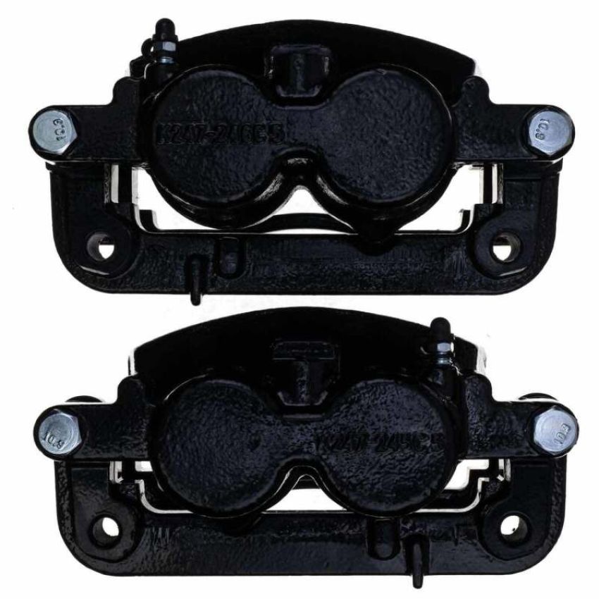 PowerStop S4918BLK Black Powder Coated Calipers