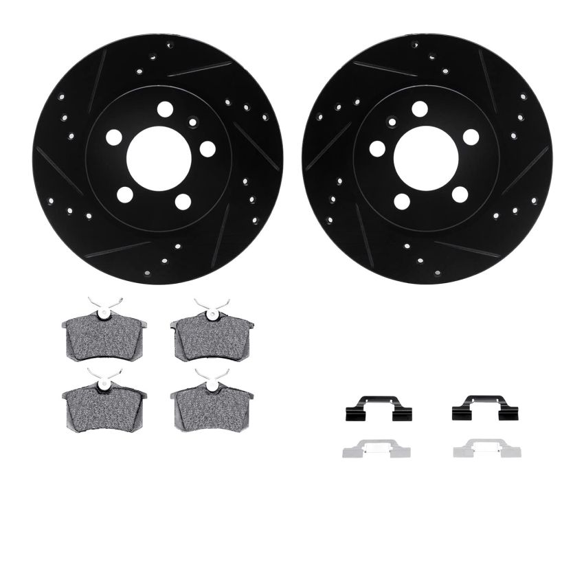 Dynamic Friction 8512-74046 Rotor Kit