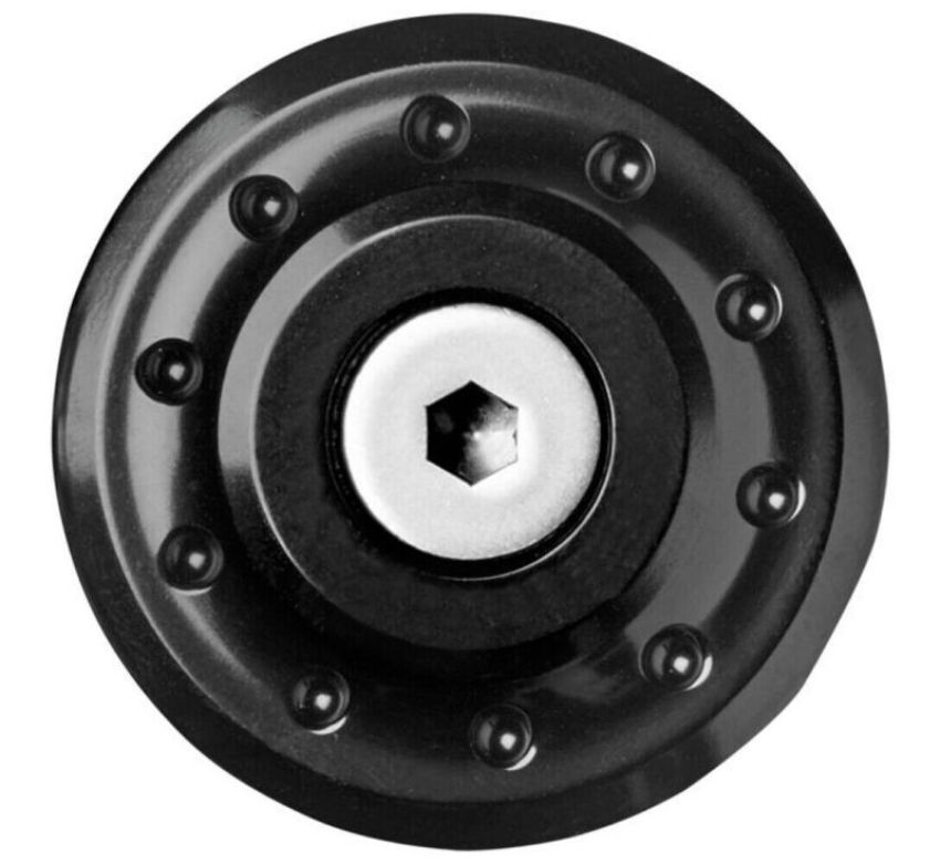 Roland Sands Design 0208-2141-B BMW Radial Bar Ends - Black Ano