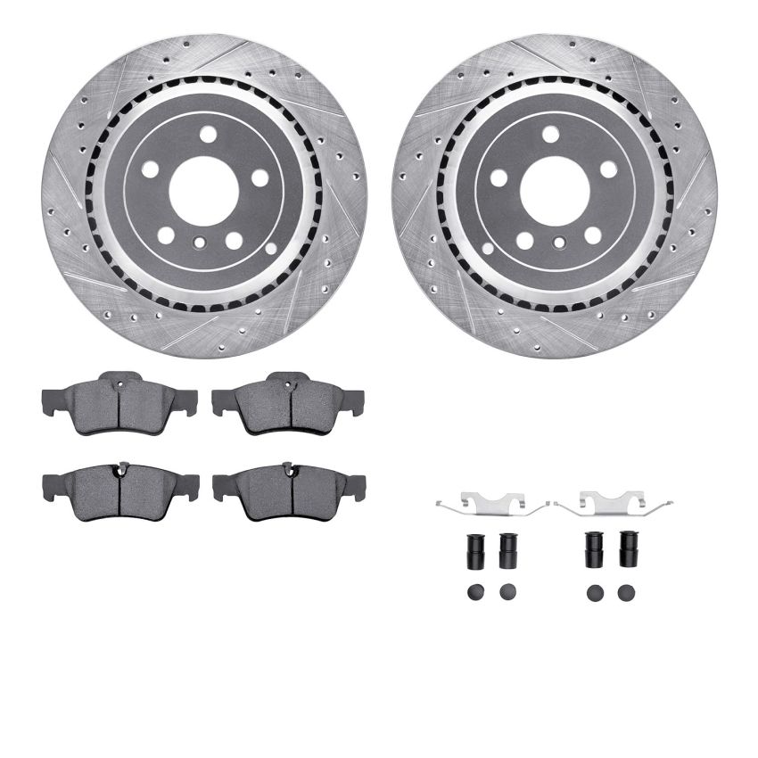 Dynamic Friction 7612-63083 Rotor Kit