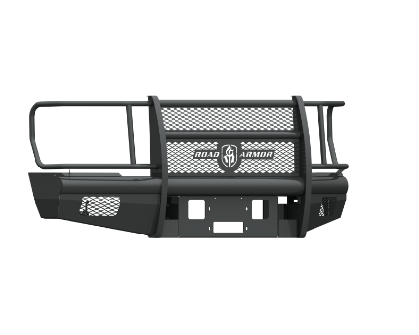 Road Armor 608V-WP 08-10 Ford F-250 Vaquero Front Non-Winch Plate (Plate ONLY - No Bumper) - Tex Blk