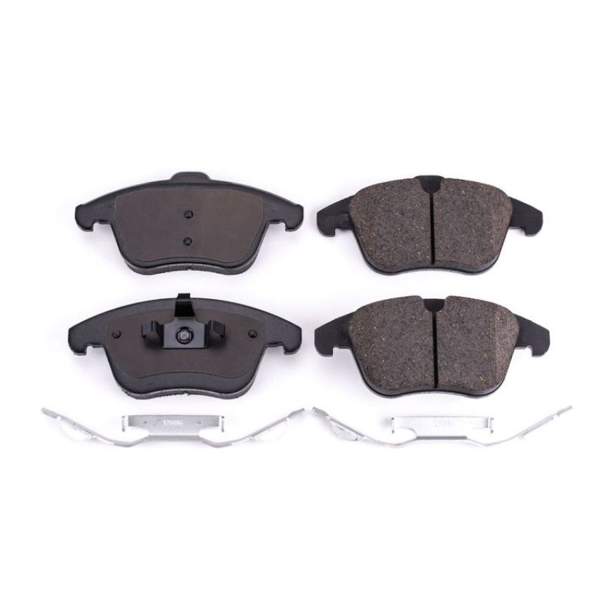 PowerStop 17-1306 PowerStop - Z17 Low-Dust Ceramic Brake Pads with Hardware